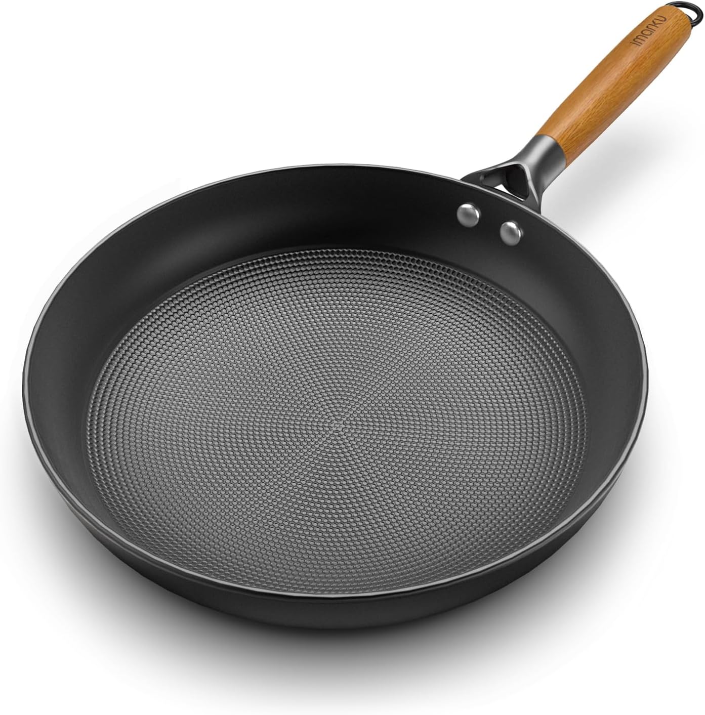 Imarku frying pan the convenience of non stick and the cooking power